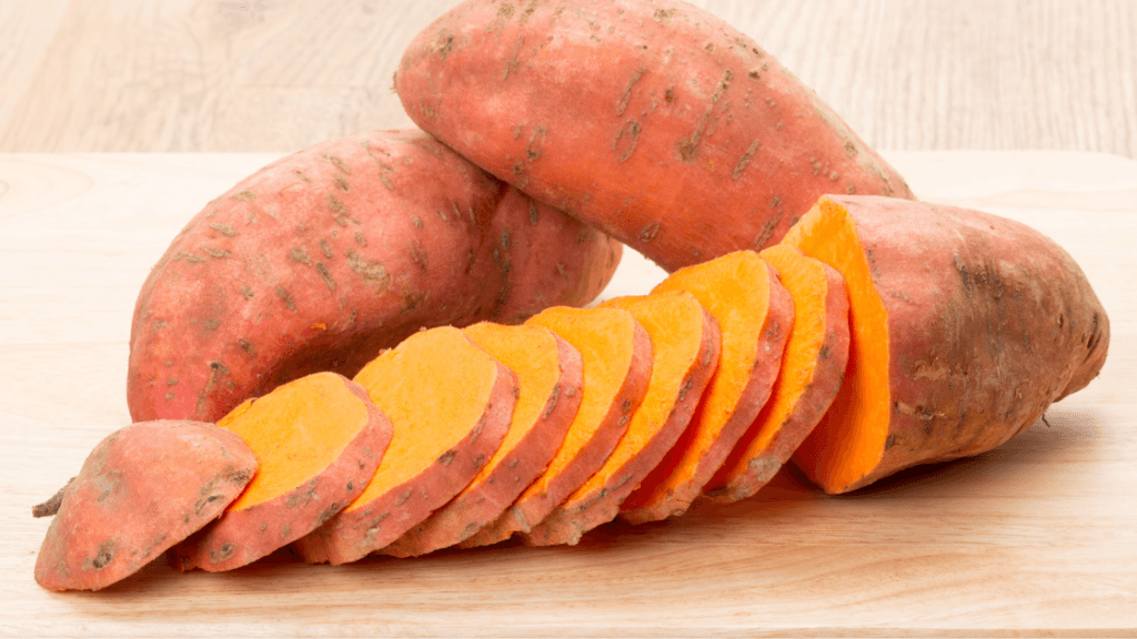 Cinnamon pecan sweet potato rounds, a nourishing whole-food recipe shared by a holistic chiropractor in Marietta GA focused on gut health and wellness.