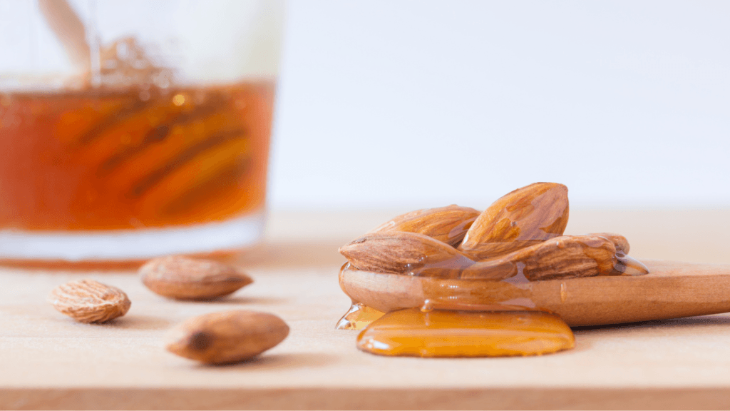 Almond honey crisps, a super easy and delicious whole-food recipe shared by a holistic chiropractor in Marietta GA focused on gut health and wellness.