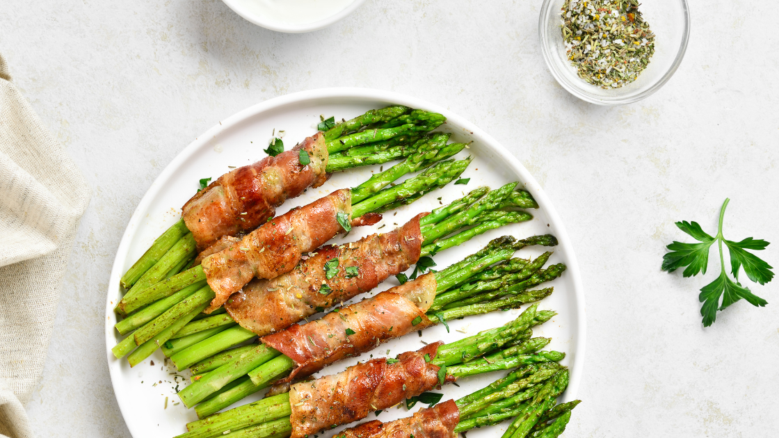 Bacon Wrapped Asparagus Bundles