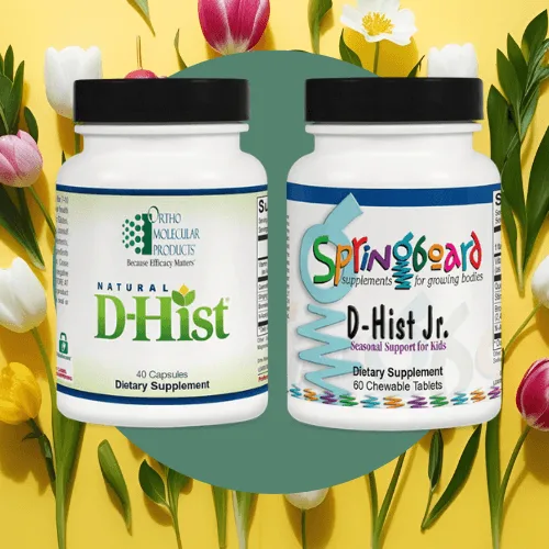 Natural D-Hist Supplement Bottle